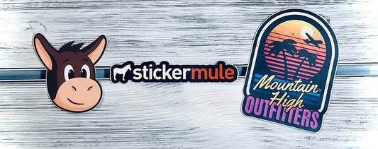 Mountain High & Sticker Mule Team Up!